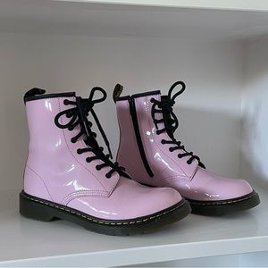 Pale Pink Patent Doc Martens youth size 5